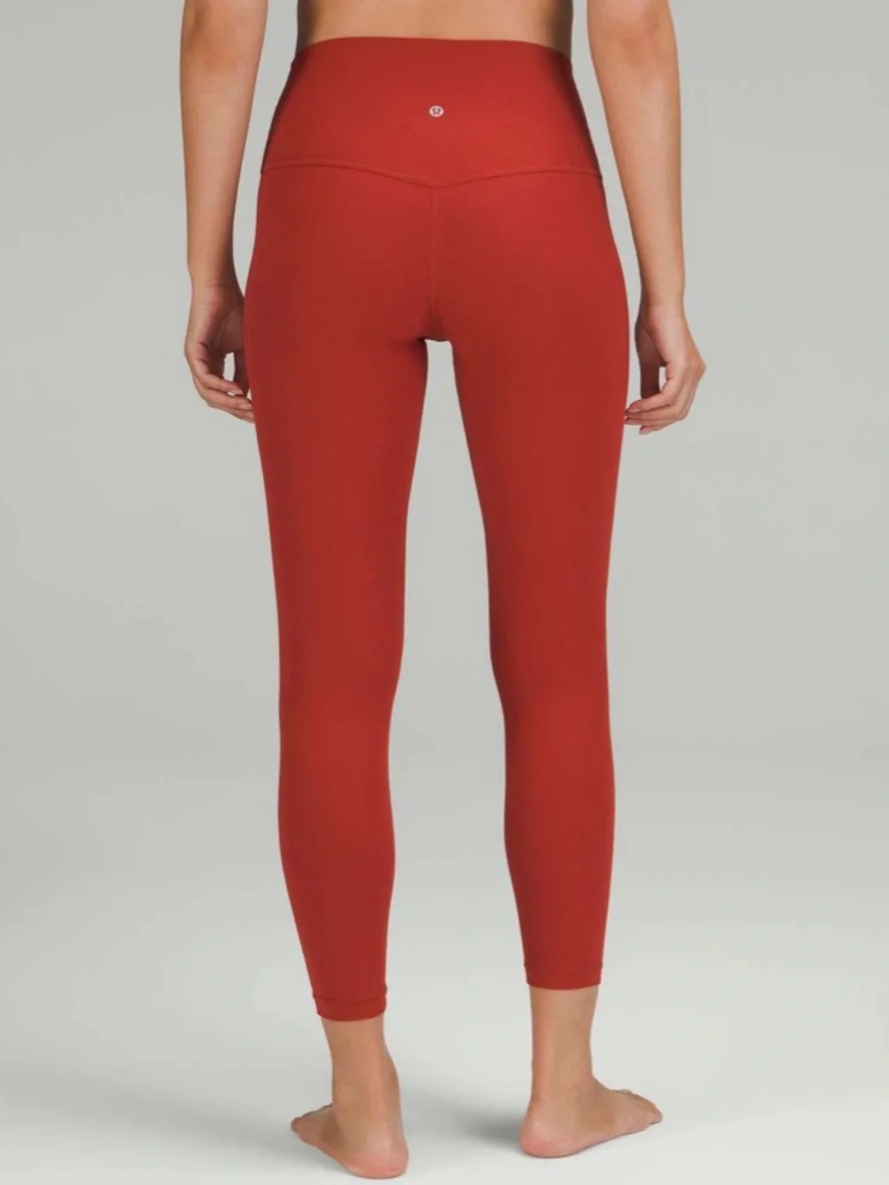Lululemon Women’s Align Ribbed High Rise Legging 25” Size 4 Cayenne